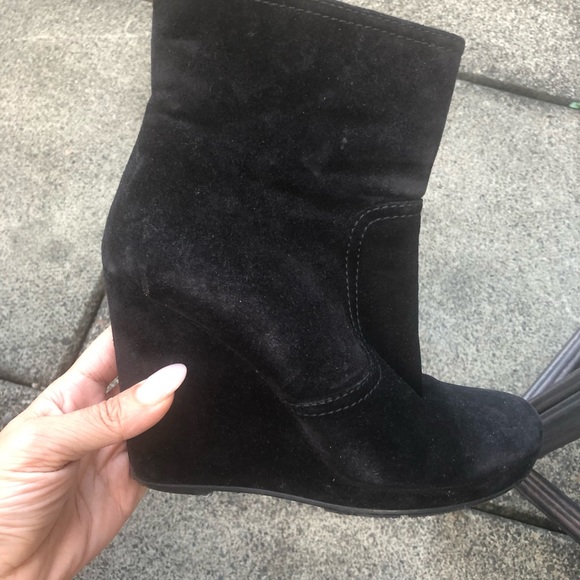 Prada wedge boot with box 37.5 - Picture 2 of 8
